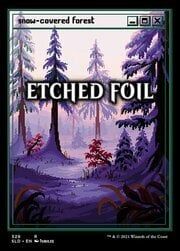 Snow-Covered Forest · Etched Foil 0329e