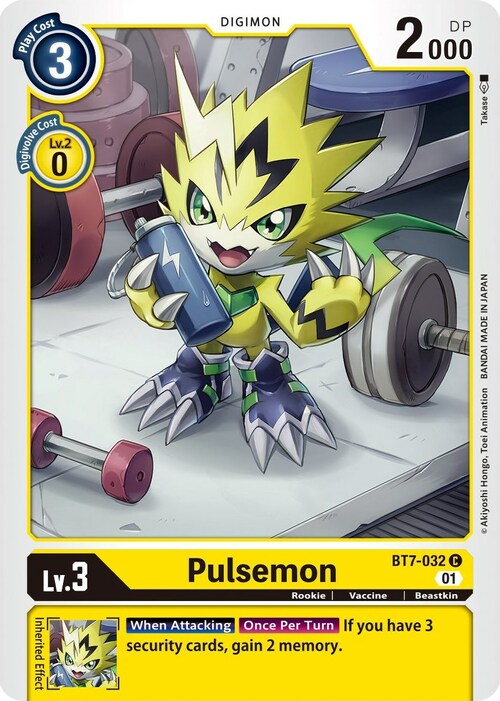 Pulsemon Card Front