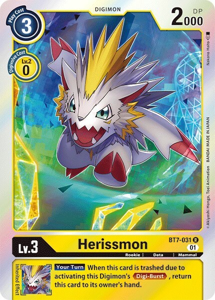 Herissmon Card Front
