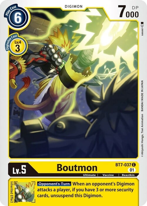 Boutmon Card Front
