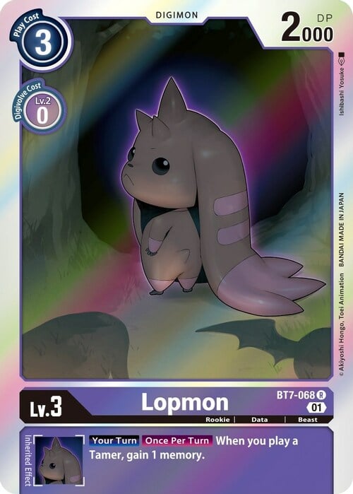 Lopmon Card Front
