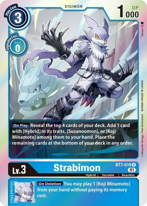 Strabimon Card Front