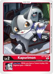 Kapurimon BT7-001