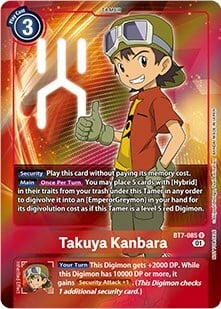 Takuya Kanbara Card Front