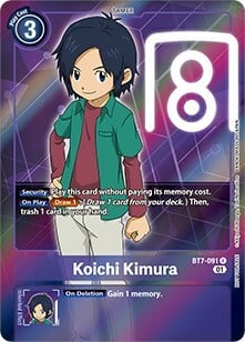 Koichi Kimura Card Front