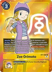 Zoe Orimoto · Box Topper BT7-088P