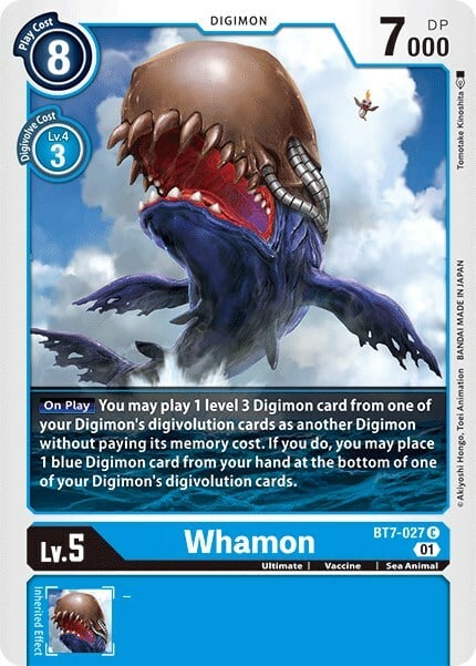 Whamon Card Front