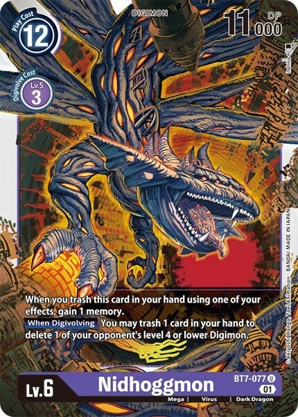 Nidhoggmon Card Front