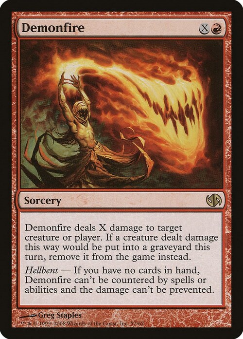 Fuoco Demoniaco Card Front