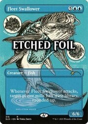 Fleet Swallower · Etched Foil 0316e