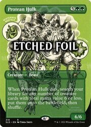Protean Hulk · Etched Foil 0319e