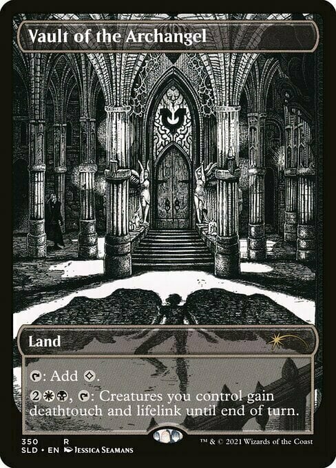 Vault of the Archangel Card Front