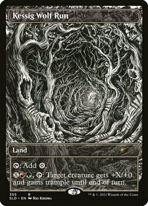 Kessig Wolf Run Card Front