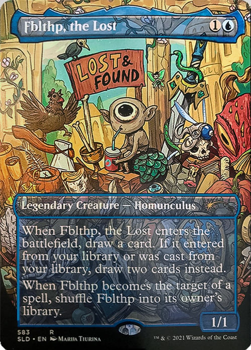 Fblthp, the Lost Card Front