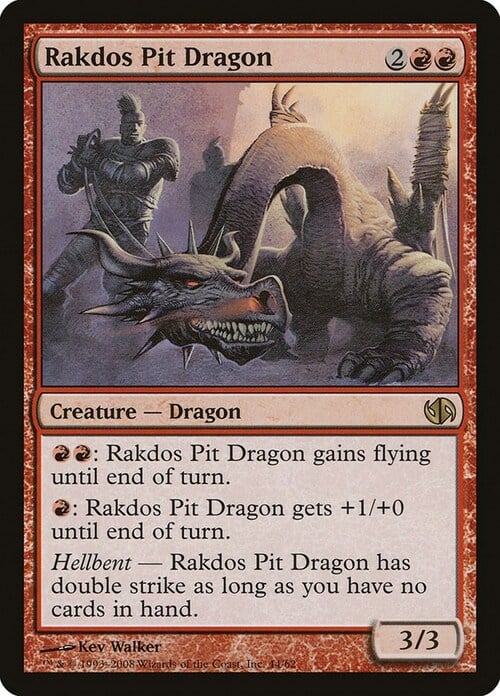 Rakdos Pit Dragon Card Front