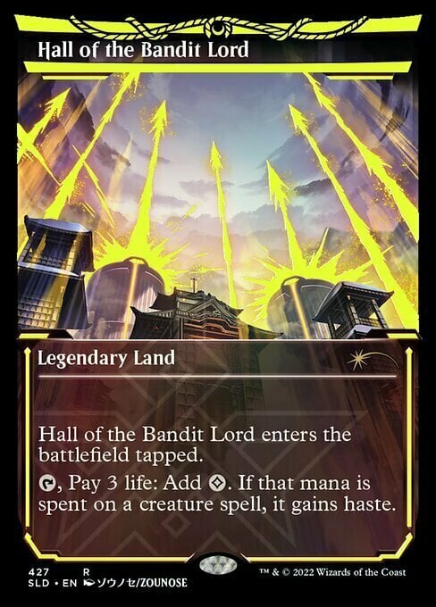 Hall of the Bandit Lord Card Front