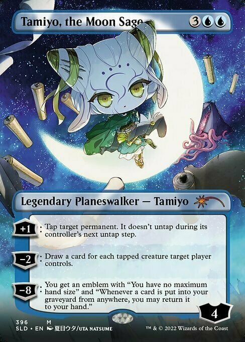 Tamiyo, the Moon Sage Card Front