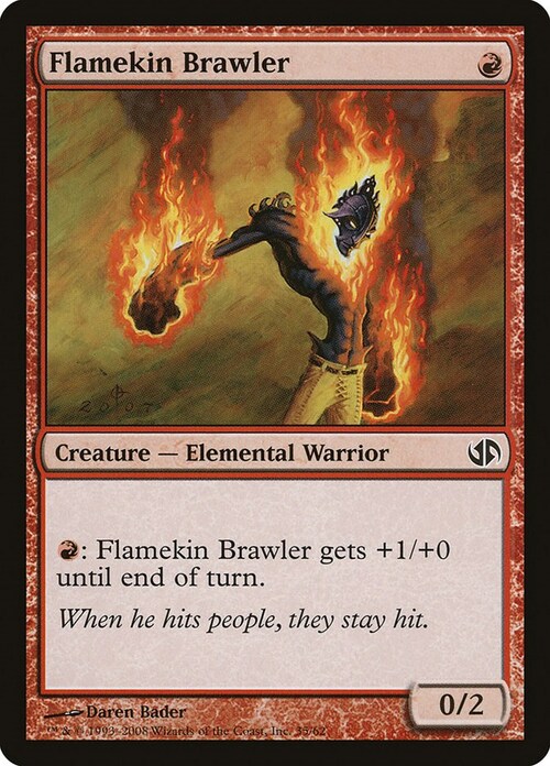 Flamekin Brawler Card Front