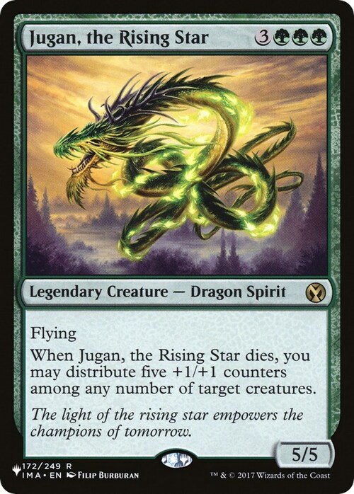 Jugan, the Rising Star Card Front