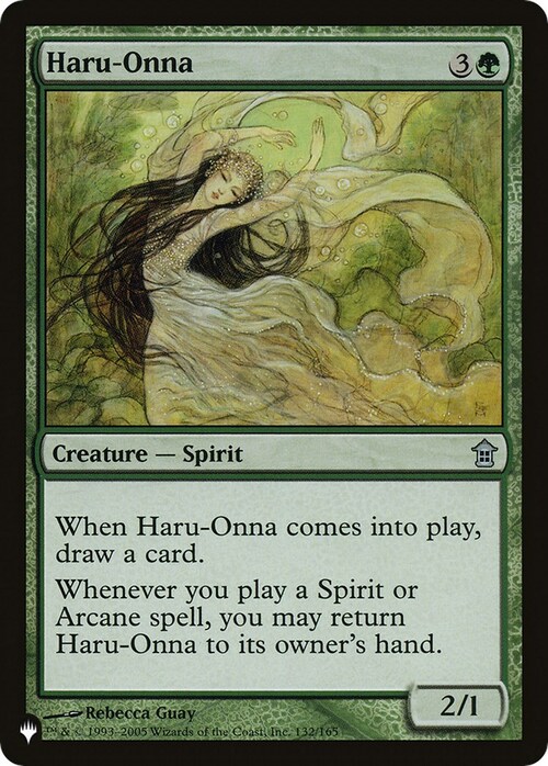 Haru-Onna Card Front