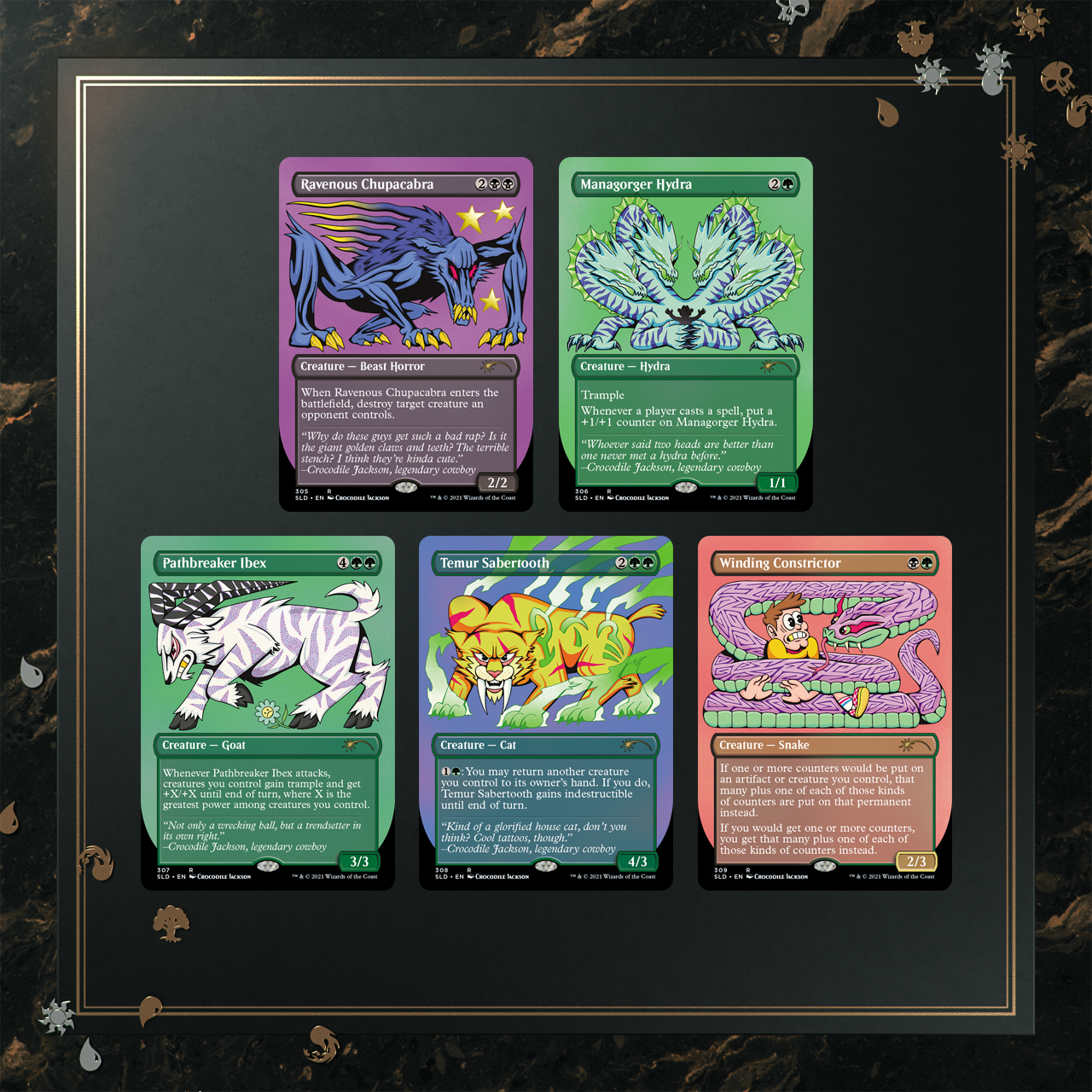 Secret Lair Drop Series: Crocodile Jackson's Monstrous Menagerie Set