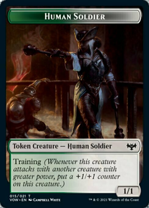 Human Soldier // Insect Card Front