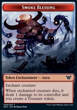 Smoke Blessing Token // Spirit Card Front