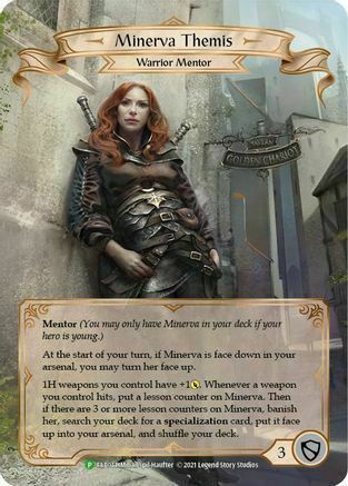 Minerva Themis Card Front