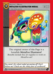 Metazoo Illustrator Medal