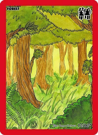 Forest Deck 5 Card Front