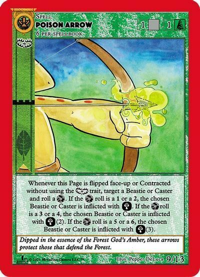 Poison Arrow Card Front