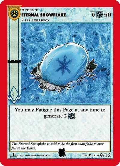 Eternal Snowflake Card Front