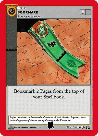 Bookmark Alpha Iceman Card Front