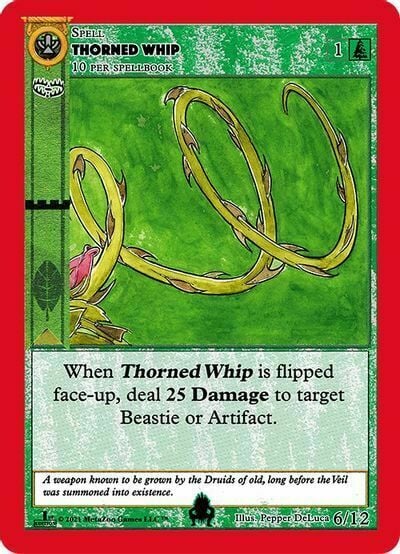 Thorned Whip Frente