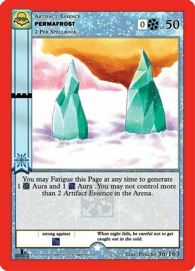 Permafrost Card Front