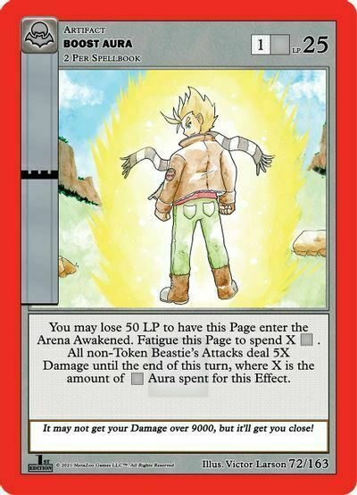 Boost Aura Card Front