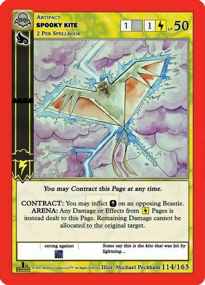Spooky Kite Card Front
