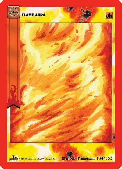 Flame Aura Card Front