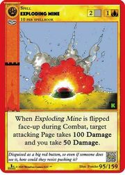Exploding Mine