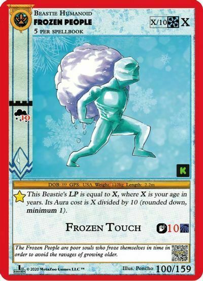 Frozen People Card Front