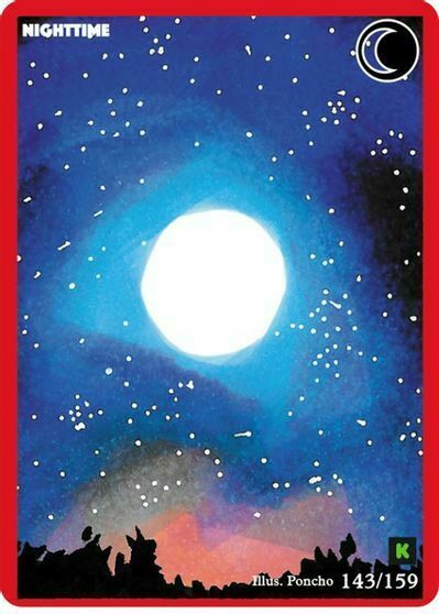 Nighttime Card Front