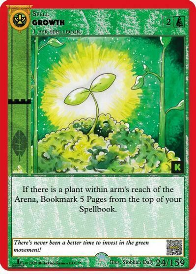 Growth Card Front