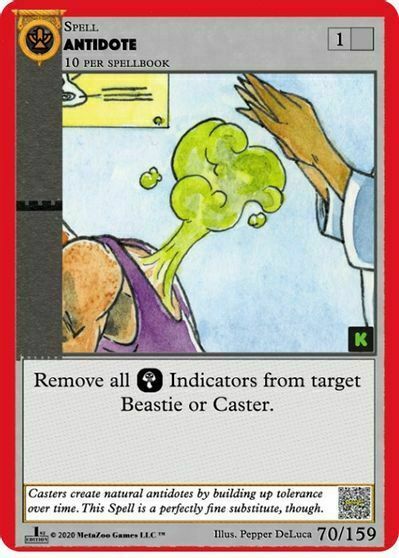 Antidote Card Front