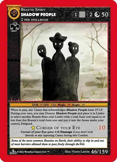 Shadow People Card Front