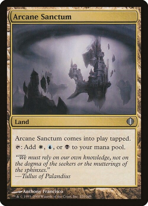 Arcane Sanctum Card Front