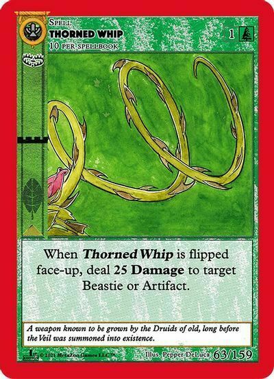 Thorned Whip Card Front