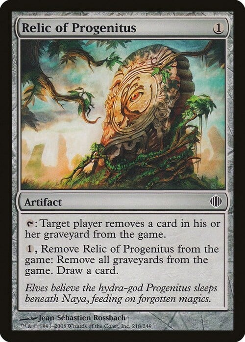 Relic of Progenitus Card Front