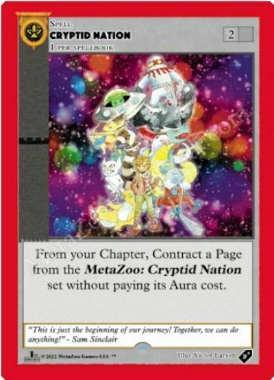 Cryptid Nation Card Front