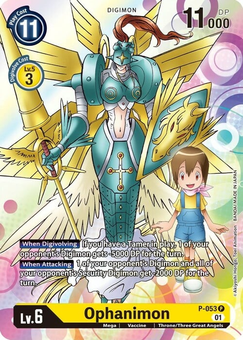 Ophanimon Card Front