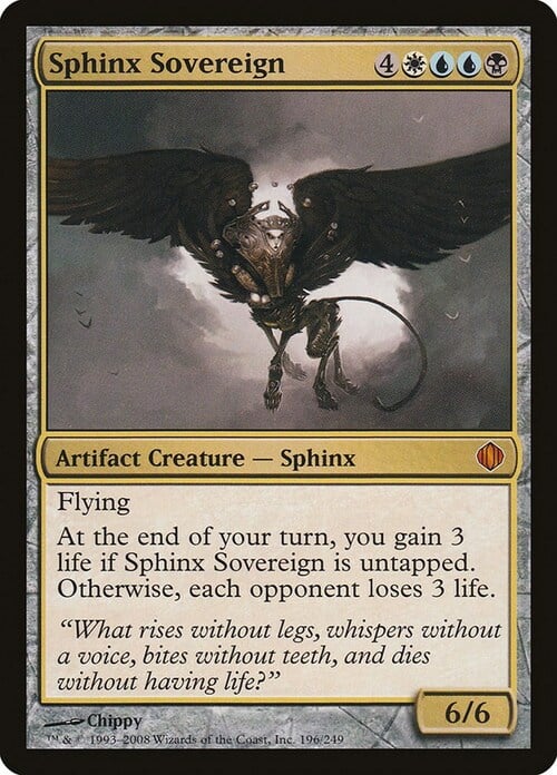 Sphinx Sovereign Card Front